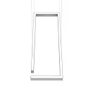 Knapstein pendant luminaire MARISA-60 up / down, tunable white, controllable with gestures IP20, nickel matt