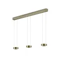 pendant luminaire ZERA-3 IP20, bronze dimmable