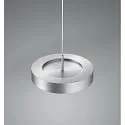 Knapstein LED Pendelleuchte DAJA-3, 3-flammig, rund, 36W, 2200-3000K, 3822lm, IP20, dimmbar, nickel matt