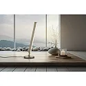table lamp KOSMA tiltable IP20, nickel matt dimmable