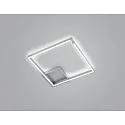 ceiling luminaire YOKO-Q500 square IP20, nickel matt dimmable