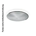 LED Deckenleuchte ASTRA-C-60, 1-flammig, rund, 56W, 2200-3000K, 5278lm, IP20, dimmbar, nickel matt, Applikation nickel matt