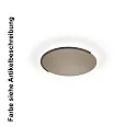 LED Deckenleuchte ASTRA-C-60, 1-flammig, rund, 56W, 2200-3000K, 5278lm, IP20, dimmbar, sand metallic, Applikation sand metallic