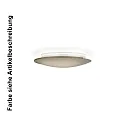 Knapstein LED Deckenleuchte ASTRA-C-40, 1-flammig, rund, 39W, 2200-3000K, 3654lm, IP20, dimmbar, sand metallic, Applikation sand metallic