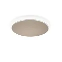 LED Deckenleuchte ASTRA-60, 1-flammig, rund, 56W, 2700K, 6266lm, IP20, dimmbar, sand metallic, Applikation nickel matt