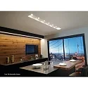 Hera LED Einbauleuchte, ø 8cm, 4,8W, 2700K, 485lm, IP44, schwenkbar, schwarz
