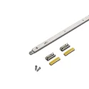Steckbarer LED Stab LED Power-Stick S, ohne Dunkelzonen, CRi>95, 20cm, 6 LED, 2.7W 2700K 120°