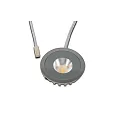 LED Einbauleuchte, ø 5cm, 2,8W, 3000K, 285lm, IP20, edelstahl matt