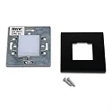 Hera LED Wandeinbauleuchte, 1,8W, 3000K, 90lm, IP20, schwarz