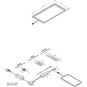 Flache LED Unterbauleuchte DYNAMIC LED SKY, IP20, 6W 2700-5000K 255lm 110°, Edelstahloptik