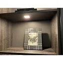Hera LED Möbel-Einbauleuchte FAQ 58, IP44/IP20, eckig, LED-24-Stecker, CRi >90, 3W 3000K 225lm 115°, Edelstahl-Optik