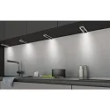 Hera LED Unterbauleuchte, 5W, 3000K, 210lm, IP20, inkl. berührungsloser IR-Dimmer, aluminium matt