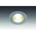 recessed luminaire ECO SR 68 swivelling, set of 1 IP20, chrome matt dimmable 6,5W 750lm 2700K 24° 24° CRI 80
