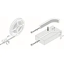 Hera LED Strip TAPE FN-6 FREECUT 940 / 5M with plug white