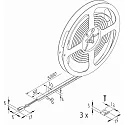 Hera LED Strip TAPE F 10/6 927 / 5M with plug white