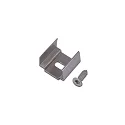 Zubehör für Aufbauprofil - Montageclip, 1er Set, silber