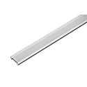 LED Abdeckprofil 25mm, für 22mm Fräsnuten und 34mm Profile, 100cm, leicht mattiert