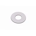 Zubehör  für Outdoor LED Einbaustrahler ECO R 68 - Dekorring, rund, Ø 9cm / H 0.3cm, weiß