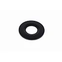 Zubehör  für Outdoor LED Einbaustrahler ECO R 68 - Dekorring, rund, Ø 9cm / H 0.3cm, schwarz