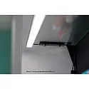 Hera Zubehör für Aufbauprofil - Eckabdeckung, innen, aluminium