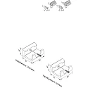 Hera Zubehör für Aufbauprofil - Eckabdeckung, innen, aluminium