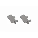 end cap FOR 9MM MILLED-IN PROFILE + 4MM STRIPS mechanical, stainless steel