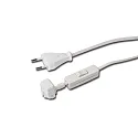 Zubehör für SlimLite CS LED - CS 43/1800 Netzanschlussleitung mit Eurostecker + Schalter 180cm