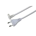 Netzanschlussleitung EcoLite F, zum senkrechten Aufrasten, 180cm, mit Eurostecker