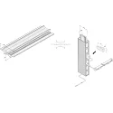 SPS Mini Stromführung - LED Stromschiene für 30/60mm Profile, IP20, 24V DC, Kunststoff, beliebig kürzbar, 110cm