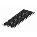 rubber FOAM RUBBER set of 10, black