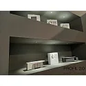 Hera LED Einbauleuchte, ø 2,8cm, 1W, 4000K, 89lm, IP20, schwarz