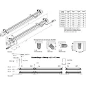 Hera LED Langfeldleuchte SlimLite® CS LED HO+, 180° drehbar, 89.5cm, 18W 4000K
