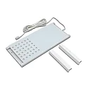 Flat LED under-cabinet luminaire LED L-Pad, LED24 connection, CRi>90, dimmable, 7.5W 3000K 480lm 110°, white