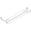 Flache LED Unterbauleuchte LED TOP-STICK FMK mit Indirekt-Anteil, IP20, CRi> 95, LED-24 Anschluss, 90cm, 16.6W 4000K