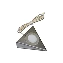 LED Dreieck-Unterbauleuchte UL 2-LED F, homogenes Flächenlicht, IP20, LED-24 Anschluss, CRi>90, 3W 3000K 210lm 110°