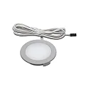 LED Flächenleuchte DYNAMIC FR 68-LED, IP44, mit LED-24 DYNAMIC Anschluss, CRi>90, 4W 2700-5000K 270lm 110°, Edelstahloptik