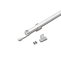 Drehbare, runde LED Aufbauleuchte LED PIPE F mit homogenem Flächenlicht, LED-24-Stecker, 31cm, 5.8W 4000K