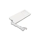 LED under-cabinet luminaire LED Slim-Pad F, IP20, homogeneous area light, LED24 connection, 5W 4000K, white
