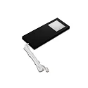 LED Unterbauleuchte LED SLIM-PAD F, IP20, homogenes Flächenlicht, mit LED-24-Anschluss, 5W 4000K, schwarz