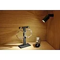 LED Spot LED Point S, with M8x1 thread, 2 lenses, 350mA connection, anodised alu, 1W 5000K 115lm 20°/30°