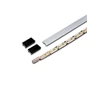 LED Flächenlicht-Leiste LED 2-LINK FLOOD, 60cm, für LED 2-LINK-Profile, CRi>95, 10.4W 4000K 600lm 120°, schwarz