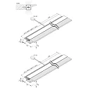 Hera LED Möbeleinbauleuchte Up & Down, für 1,6cm Holzböden, 20,2W, 3000K, 1245lm, IP20, edelstahl