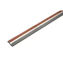 LED glass edge profile, single / double sided for panes of glass with 0.3-1.3cm thickness, 116cm