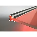 Hera LED Glaskantenprofil, 76 cm