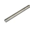 LED Einfräs-Profil A 24mm für Abdeckprofil 15mm, zur asymmetrischen Ausleuchtung, Länge 100cm, Alu eloxiert