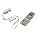 24V Dimm-Controller Funk 80W mit 12-fach Verteiler inkl. Anbau-Funkfernbedienung, Edelstahloptik