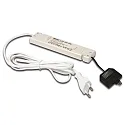 Trafo LED 350/16W Anschlussleitung 200cm, mit Eurostecker, 5-fach Verteiler + 4 Kurzschluss-Stecker