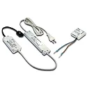 Trafo LED 350/15W Funk mit 3-fach-Verteiler inkl. UP Funk-Tast-Modul und Controller