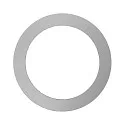 Ausgleichsring für LED Downlight SARA (HEI-001256/-60/-1149), 18 auf 24cm, ohne Bolzen