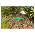 HEITRONIC Bodeneinbaudose JUMBO, IP44,  6.4 x 3 x 5.1cm, mit 12 Ausgängen + Deckel, begehbar bis 500kg